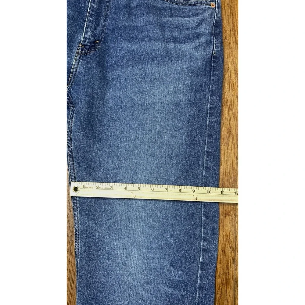 Levis 505‎ Regular Straight Leg Blue Denim Jeans Mens 38x33 Western Workwear
